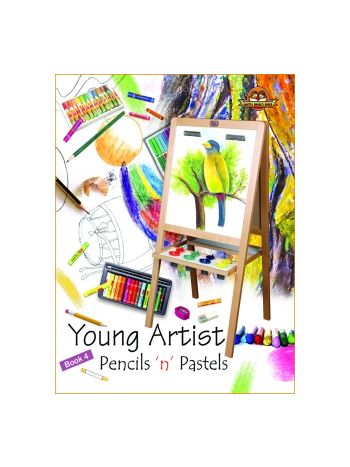 Young Artists Pencils N Pastels Book -4