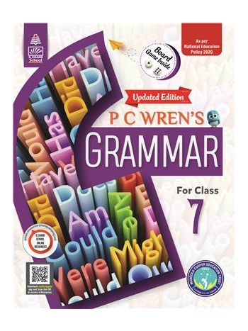 Updated Edition P C Wren---s Grammar For Class 7 With Board Game