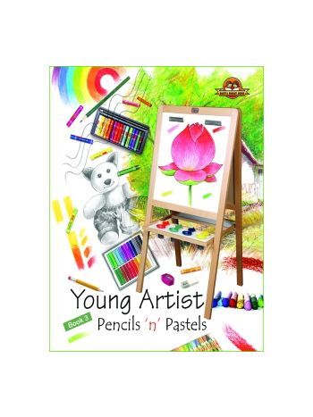 Young Artists Pencils N Pastels Book -3
