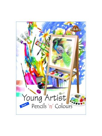 Young Artists Pencils N Pastels Book -7