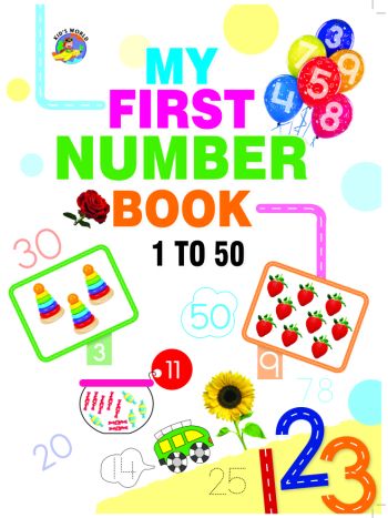 My First Number Book --- 1 To 50