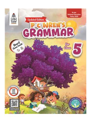 Updated Edition P C Wren---s Grammar For Class 5 With Board Game