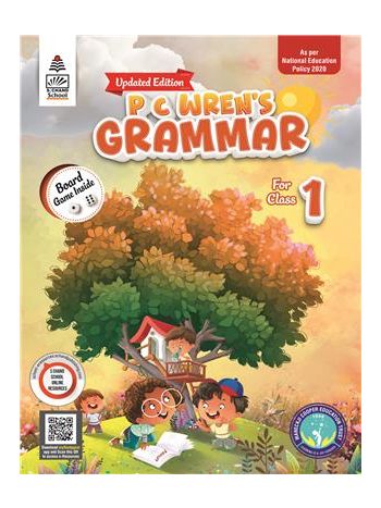 Updated Edition P C Wren---s Grammar For Class 1 With Board Game
