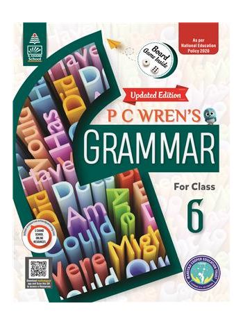 Updated Edition P C Wren---s Grammar For Class 6 With Board Game
