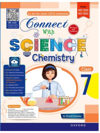 Connect With Science -CISCE Edition 2025- Chemistry Book 7