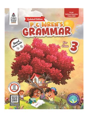 Updated Edition P C Wren---s Grammar For Class 3 With Board Game