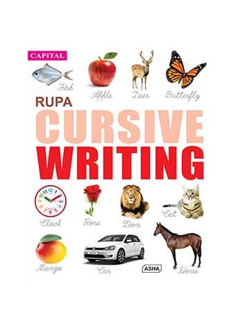 Rupa Cursive Writing Book - Capital