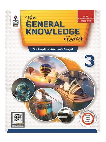 New General Knowledge Today Class 3 -Updated Edition- NEP 2020