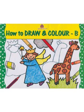 How To Draw And Colour  B