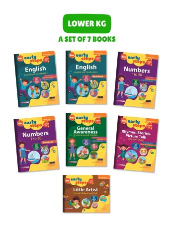 Early Steps Lower KG Set Of 7 Books 2nd Ed Slipcase