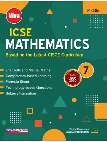 ICSE Mathematics NEP  NCF Edition Book 7