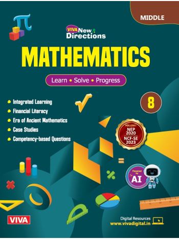New Directions In Mathematics NEPNCF Edition Book 8