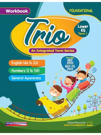 Trio  Lower KG  Workbook Term 1 An Integrated Term Series