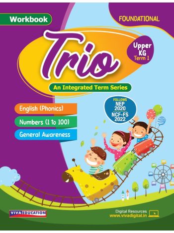 Trio  Upper KG Workbook Term 1 An Integrated Term Series