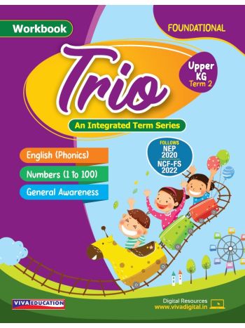 Trio  Upper KG Workbook Term 2 An Integrated Term Series