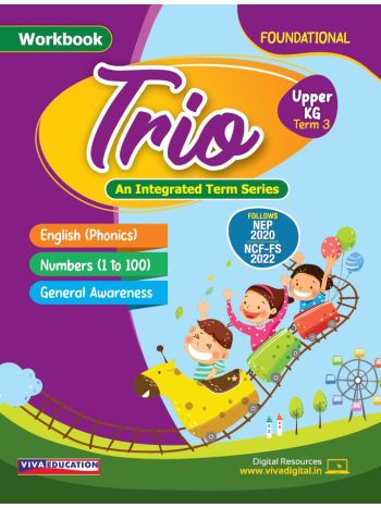 Trio  Upper KG Workbook Term 3 An Integrated Term Series
