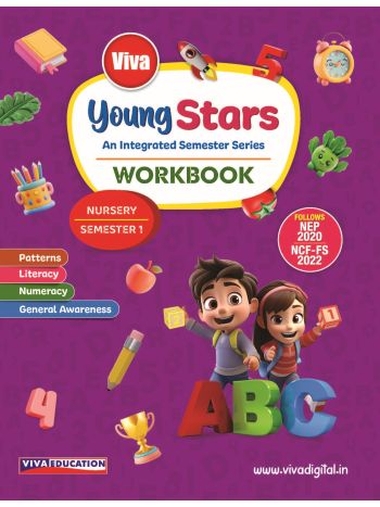 Young Stars Pre Primary Semester  Nursery Semester Workbook 1