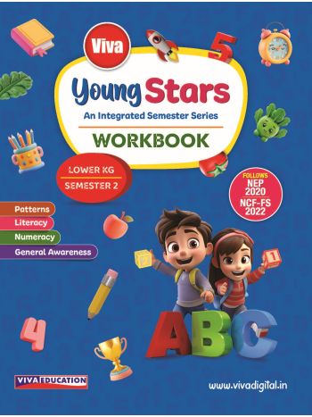 Young Stars Pre Primary Semester  LKG Semester Workbook 2