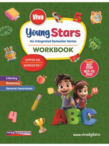 Young Stars Pre Primary Semester  UKG Semester Workbook 1