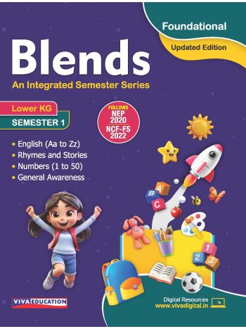 Blends Lower KG Semester 1 Updated Edition