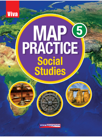 Map Practice Social Studies Book 5  New Edn