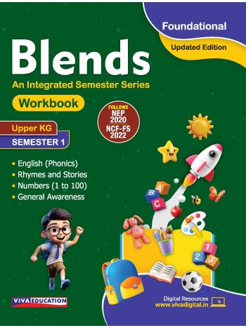Blends Workbook Upper KG Semester 1 Updated Edition