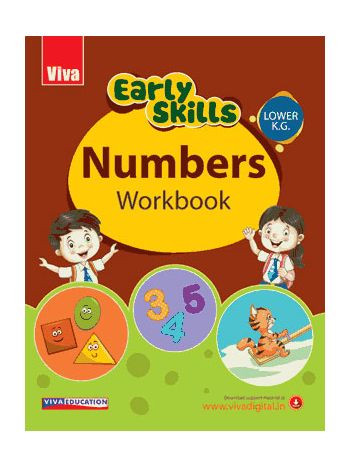 Early Skllls  Lower KG Numbers Workbook
