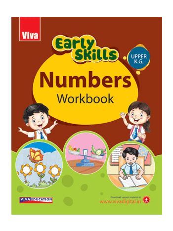 Early Skills  Upper KG Numbers Workbook