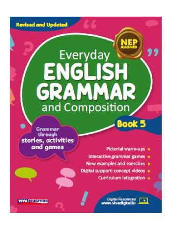 Everyday English Grammar And Composition NEP Edition  Class 5