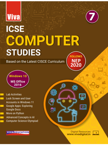 ICSE Computer Studies 2024 Edition Book7