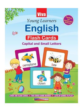 Young Learners English  Flash Cards Capital And Small Letters