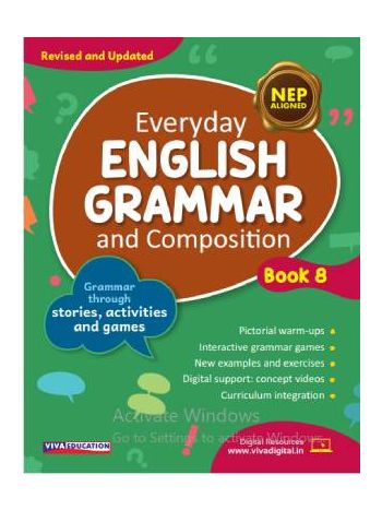 Everyday English GrammarNEP EditionBook 8