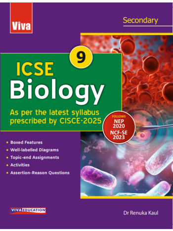 ICSE Biology 2024 Edition Book9