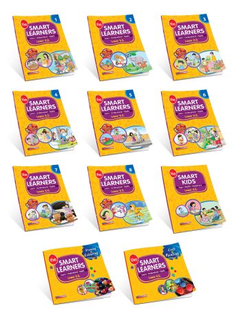 Smart Learners Lower KG Set Of 11 Books