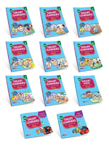 Smart Learners Mini KG Set Of 11 Books