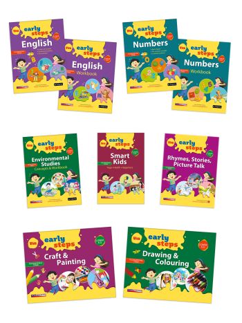 Early Steps Set Lower KG Set Of 9 Books
