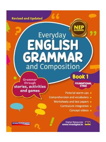 Everyday English Grammar And Composition NEP Edition  Class 1