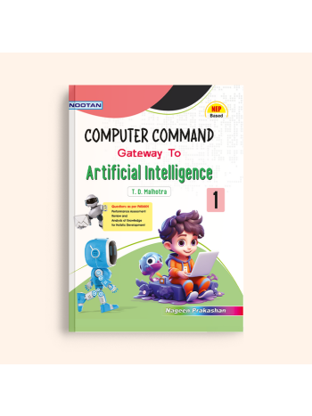 Nootan CBSE Computer Command Gateway To Artificial Intelligence Book For Class 1
