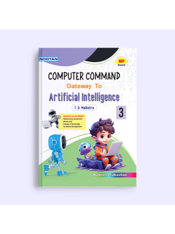 Nootan CBSE Computer Command Gateway To Artificial Intelligence Book For Class 3