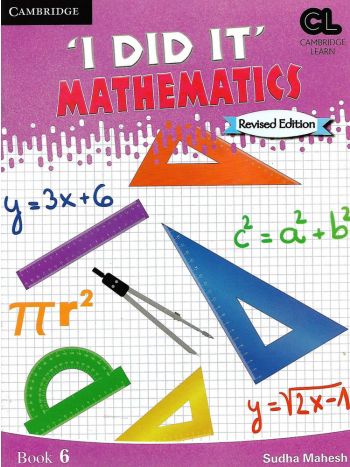 I DID IT Mathematics 6 Revised Edition