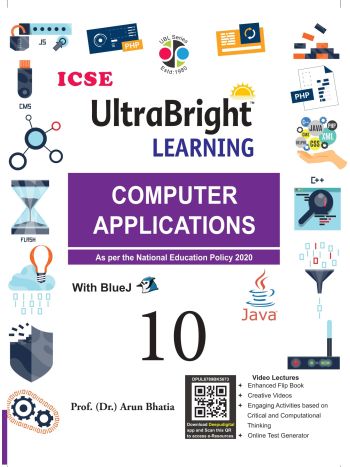 ICSE UltraBright Learning Computer Applications  10