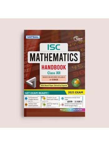 Vatsal ISC Handbook Mathematics Class 12th