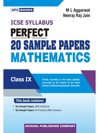 APC Perfect 20 Sample Papers Mathematics Class 9 ICSE