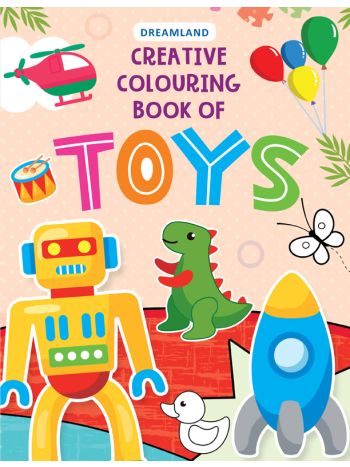 Creative Colouring Book - Toys