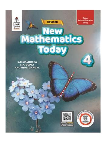 Revised New Mathematics Today 4 -ICSE- NEP 2025