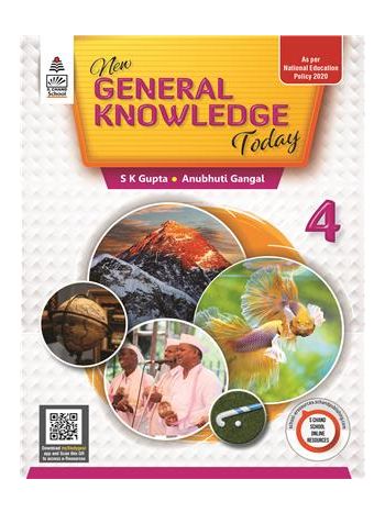 New General Knowledge Today Class 4 -Updated Edition- NEP 2020