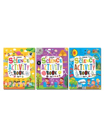 Science Activity Books Pack- A Set Of 3 Books