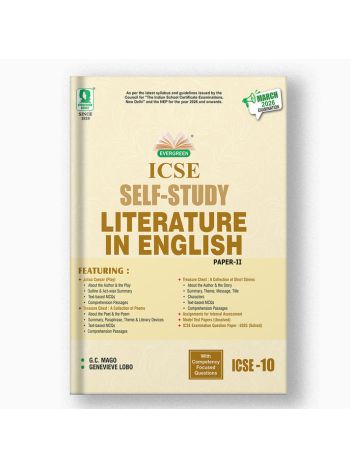 ICSE Self-Study In Literature In English - 10 -PAPER II-