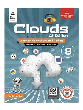 Clouds AI Edition 8 -Windows 10 And MS Office 2016- NEP 2020