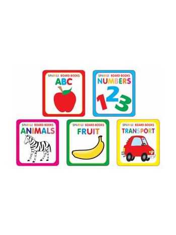 Sparkle Board Book -1-5- Pack